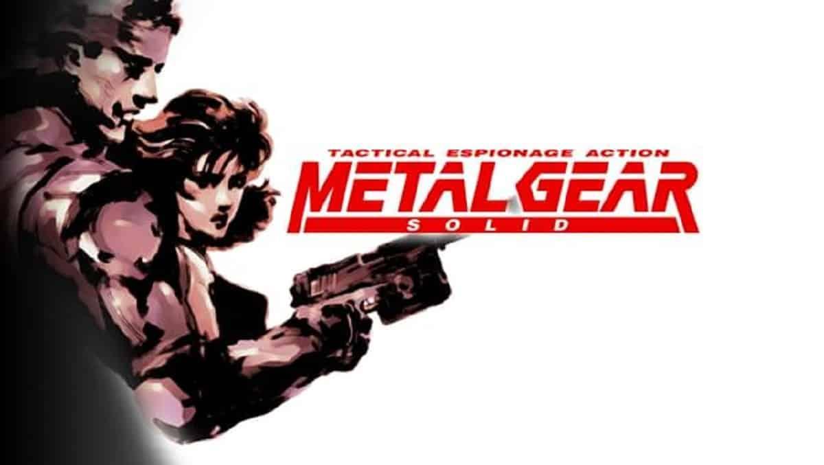  The Official Picture of Metal Gear Solid featuring Solid Snake and Meryl, one of the best emulator games for Android.