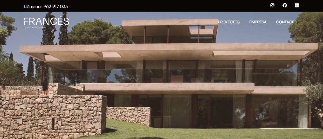 Construcción en Valencia con diseño y funcionalidad combinados.
