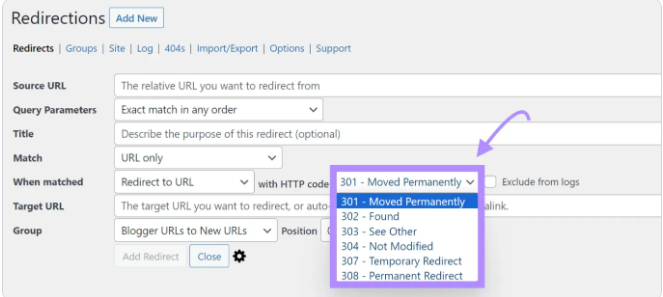 307 Temporary Redirect