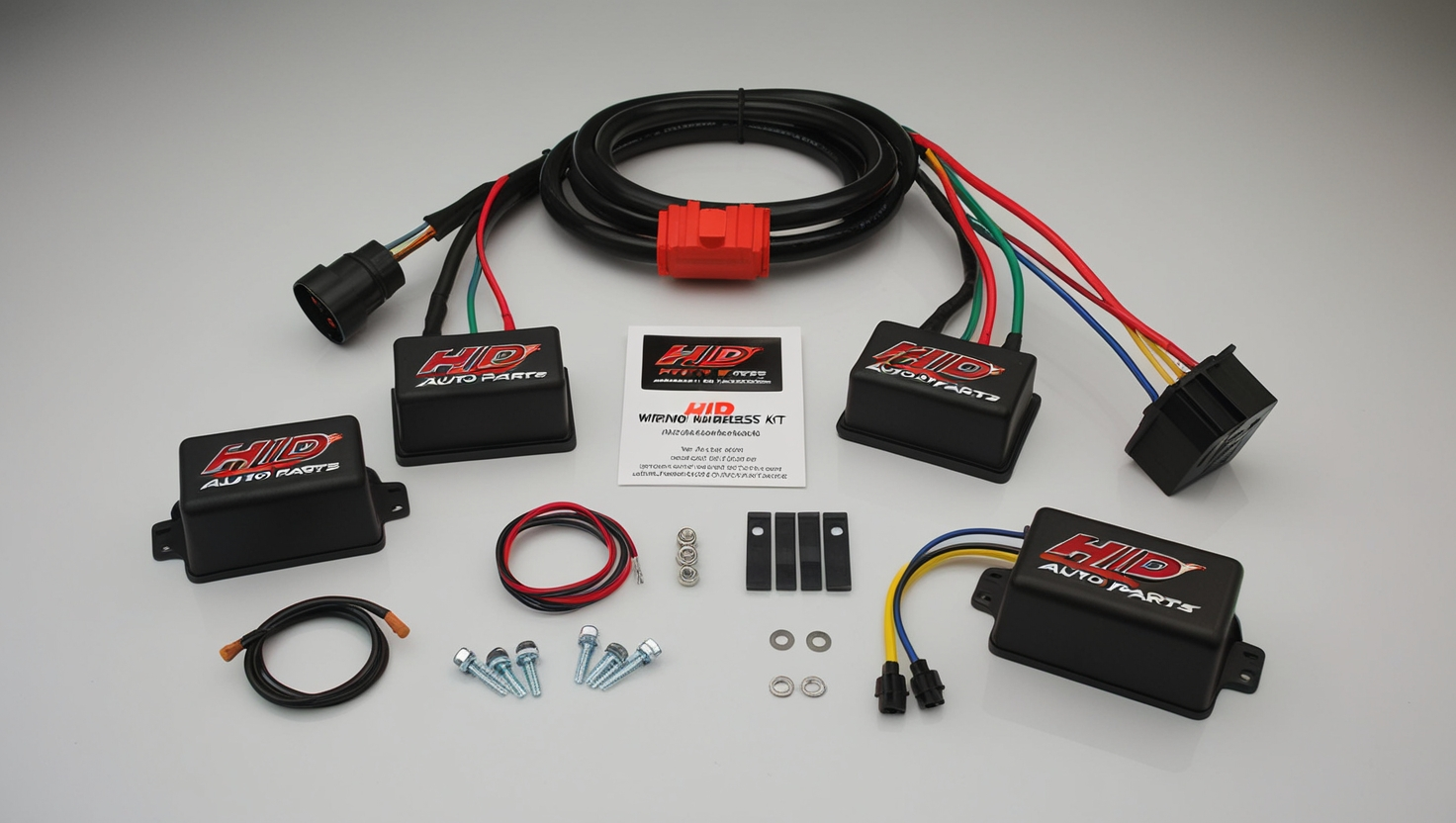  HID relay wiring harness kit O Reilly Auto Parts