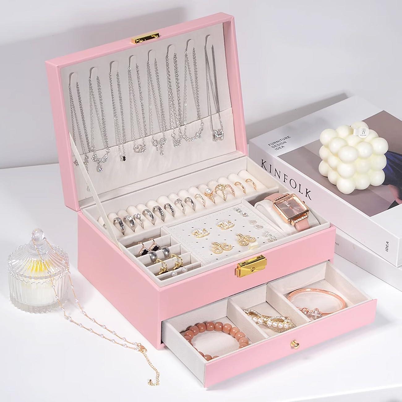 GUOER Jewellery Organiser Box for Women