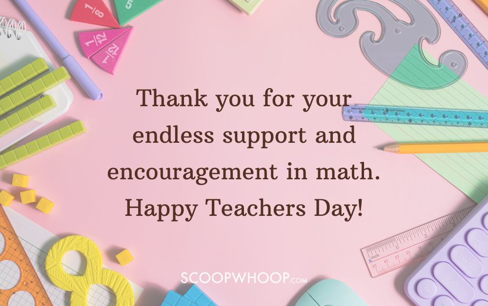 happy teachers day quotes for maths teacher