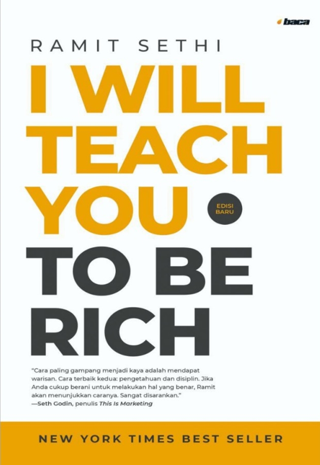 buku tentang financial freedom I Will Teach You To Be Rich