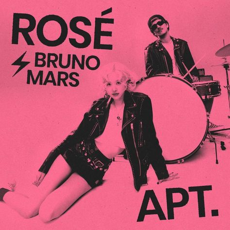 This  contain an image of Bruno and Rosé's  "APT.," 