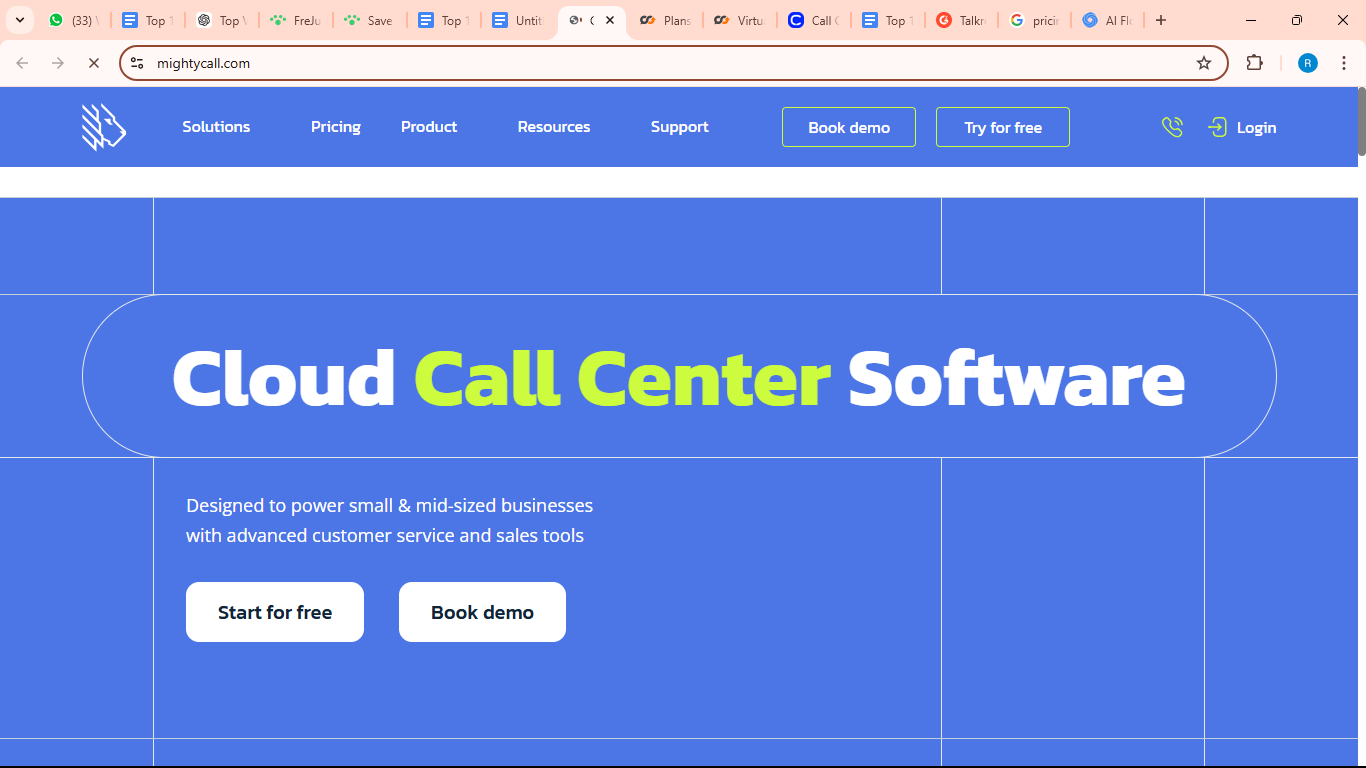 MightyCall – Best for Entrepreneurs and Small Teams