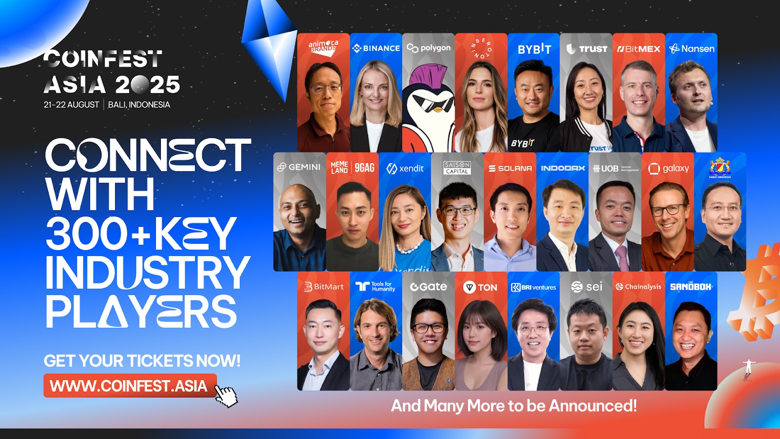Coinfest Asia 2025 Unveils Crypto’s Biggest Names and Builds a Web3 Experience Like No Other