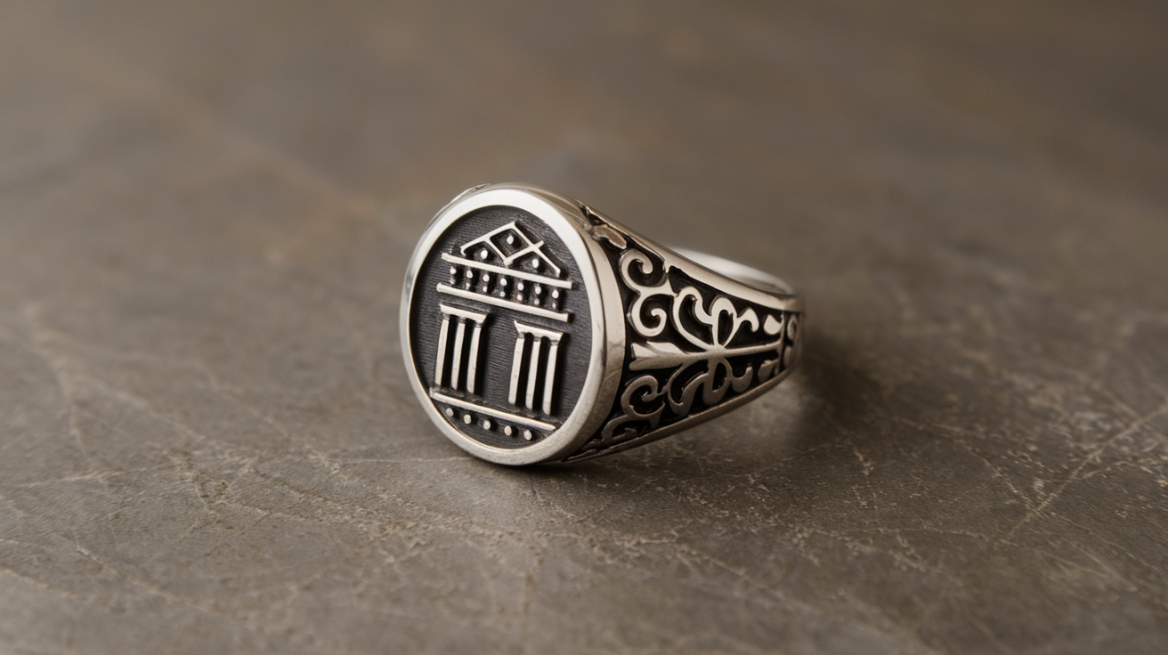 konstantino men's signet ring from the stavros collection. reviews​