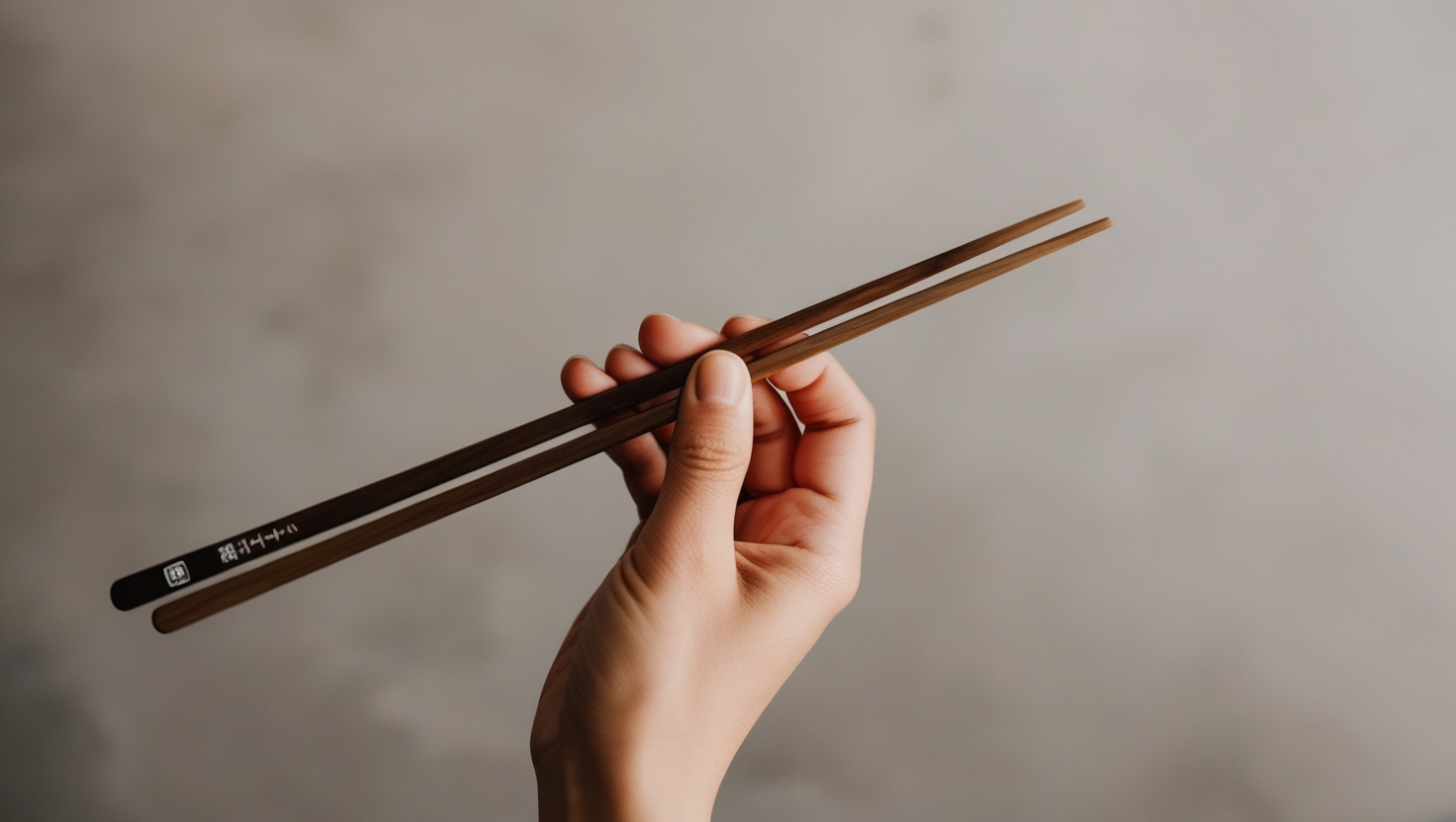 How to Hold Chopsticks