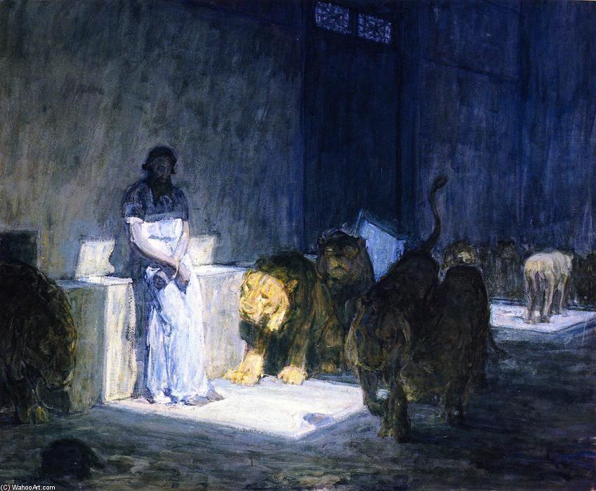 Daniel dans la fosse aux lions, 1914 de Henry Ossawa Tanner (1859-1937 ...