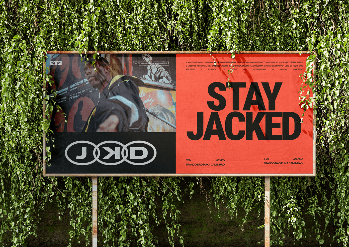 Image from the Jacked Original: Branding and Visual Identity for a Fitness Brand article on Abduzeedo