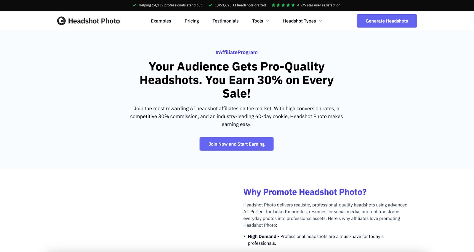 headshotphoto affiliate program