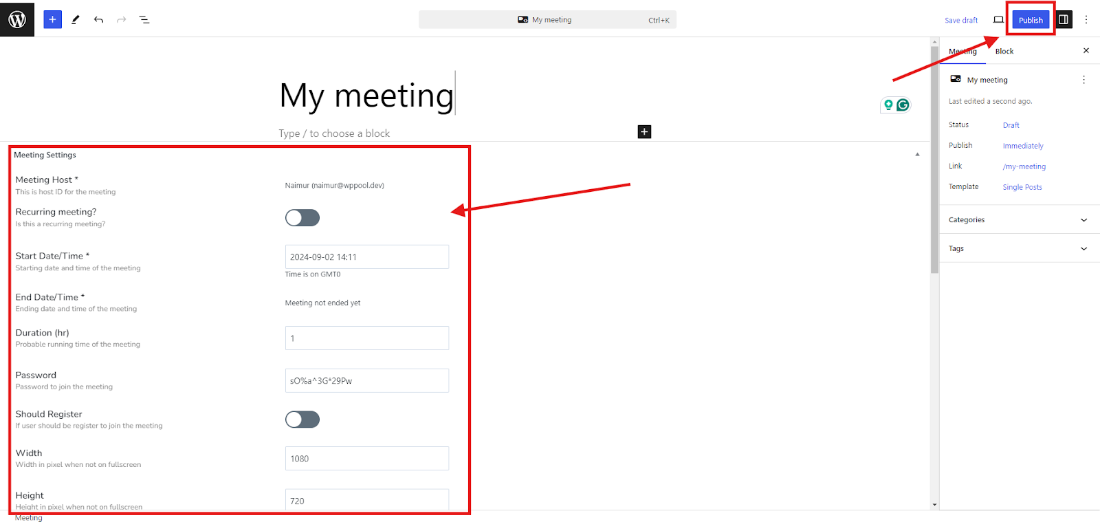 How to add Meeting in LearnDash LMS with Jitsi Meet