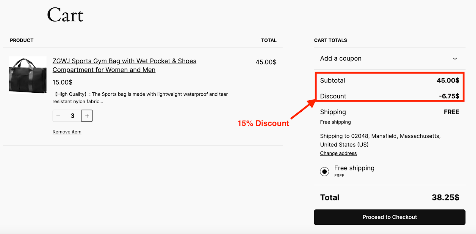 WooCommerce Discount by Category- 15% Bulk discount