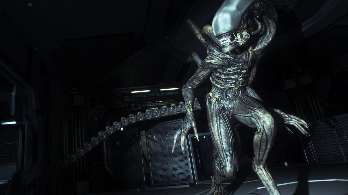 alien isolation is a great survival sci-fi horror game