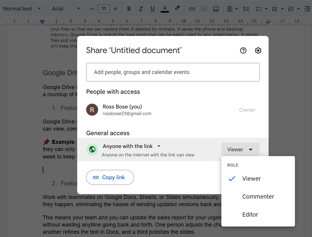 Gemakkelijk delen van bestanden : onedrive vs Google drive