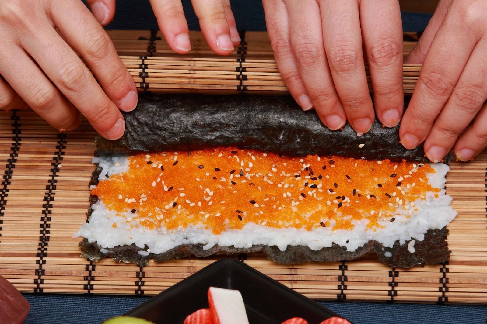 making sushi at home