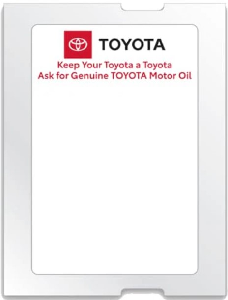 are oil change stickers accurate