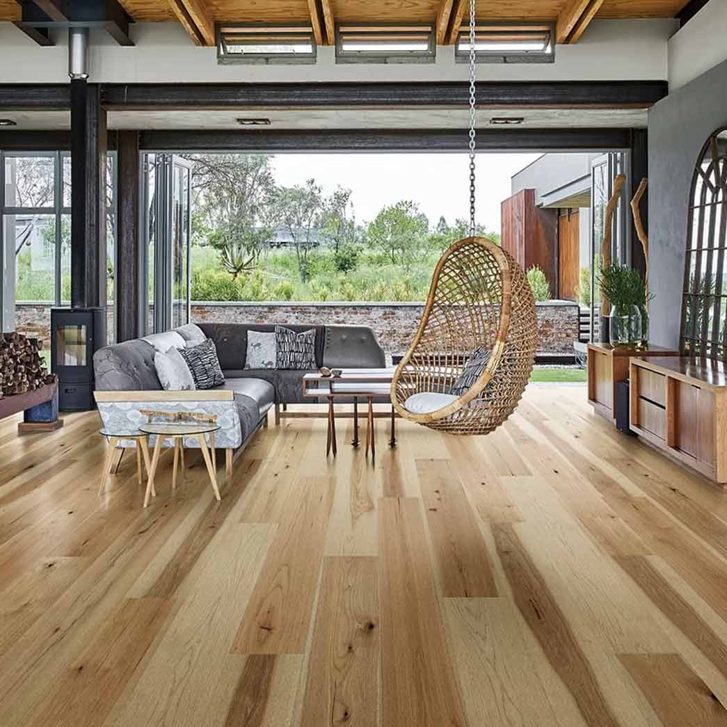 An image of engineered hard wood flooring