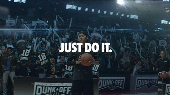 Nike company's iconic claim, Just do it