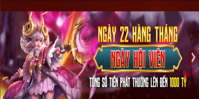 Thưởng ngày hội viên 77Win hấp dẫn lên đến 1000 tỷ