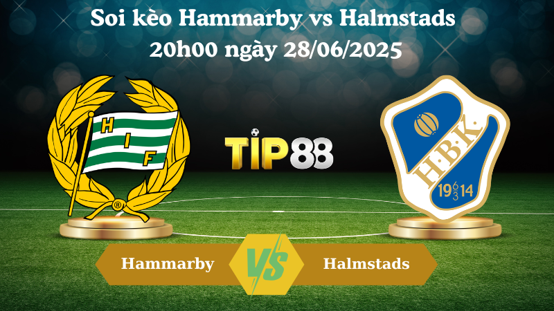 Soi kèo Hammarby vs Halmstads 20h00 ngày 28/06/2025