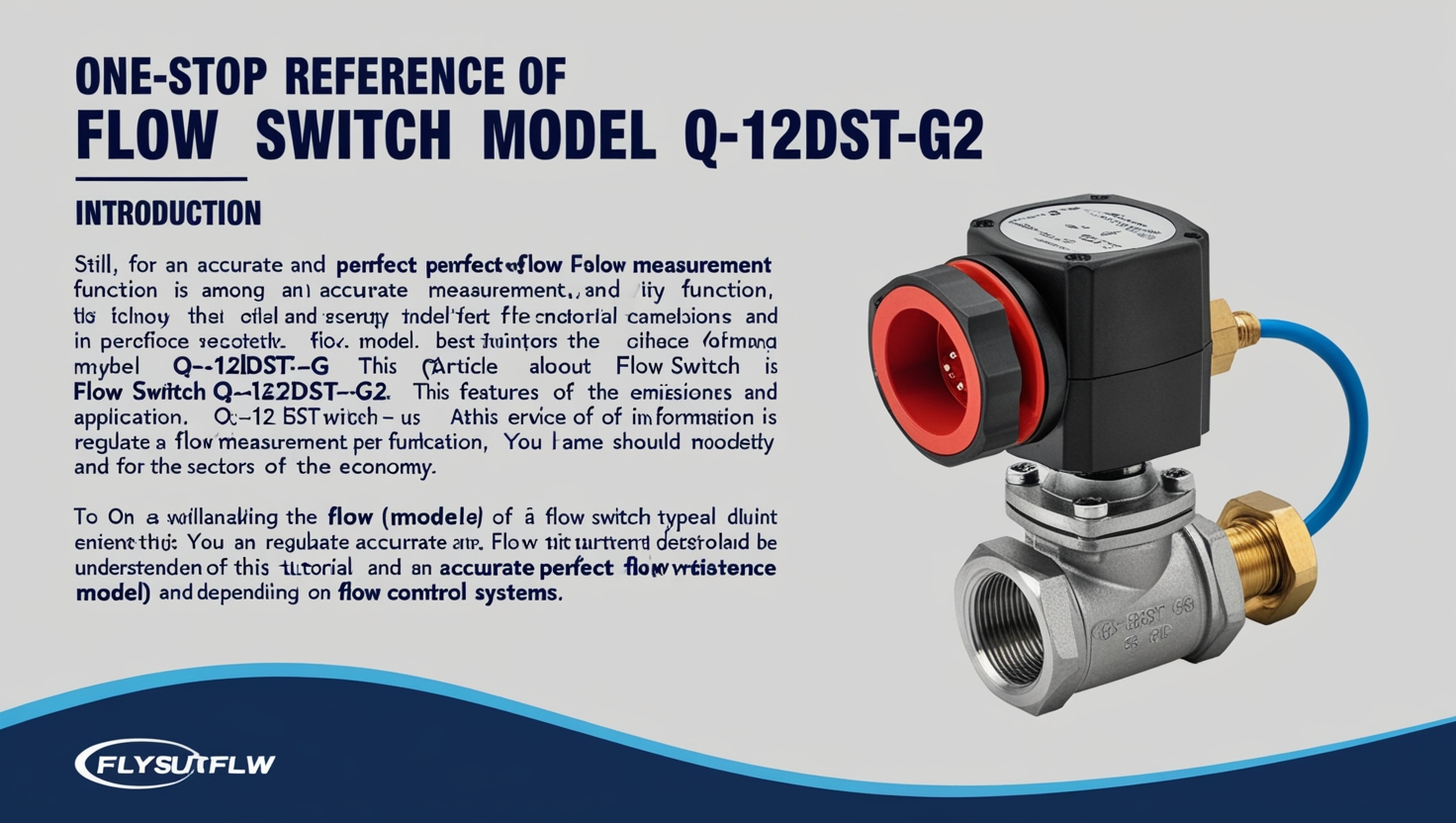 Flow Switch Model Q-12DST-G2