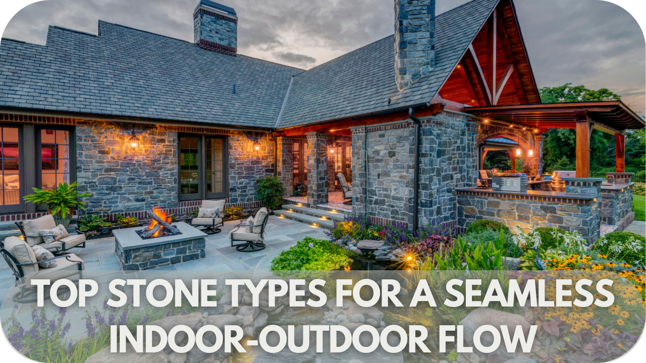 Discover the top stone types that create a seamless flow between indoor and outdoor spaces, offering durability, aesthetic appeal, and timeless elegance.