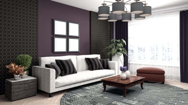 The Shaded Chandelier combines modern design with functional use. It features a stylish grey chandelier with frosted glass, which produces a comforting, soft light.