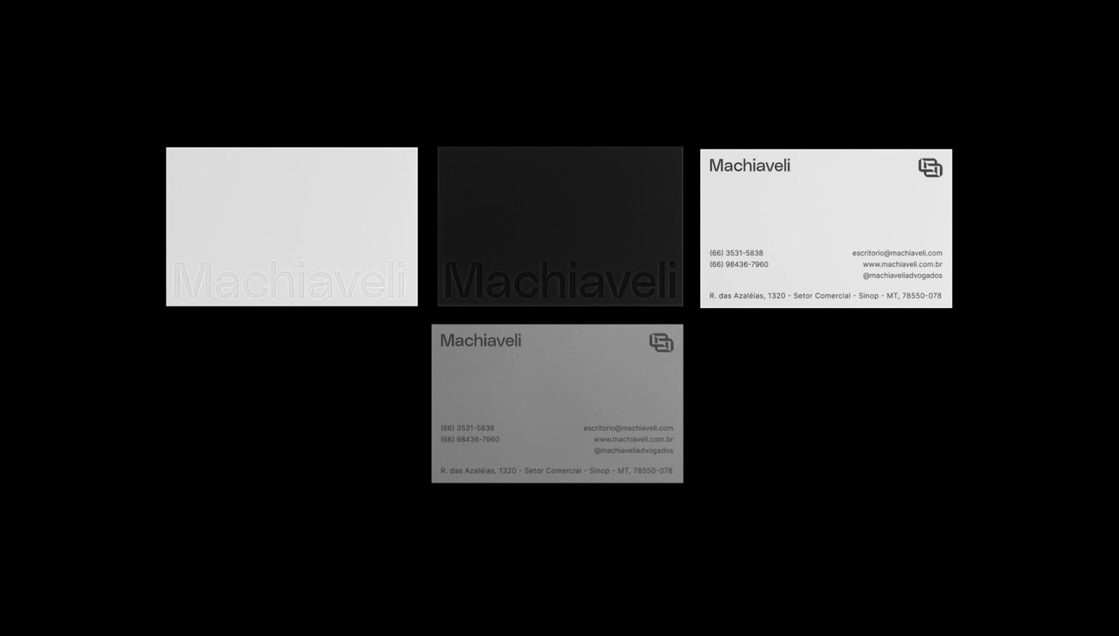 Artifact from the Machiaveli Law Firm: Branding and Visual Identity Redefined article on Abduzeedo