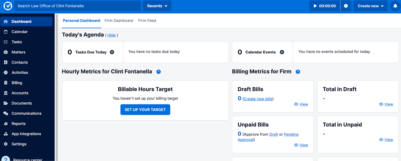 legal scheduling software for clio