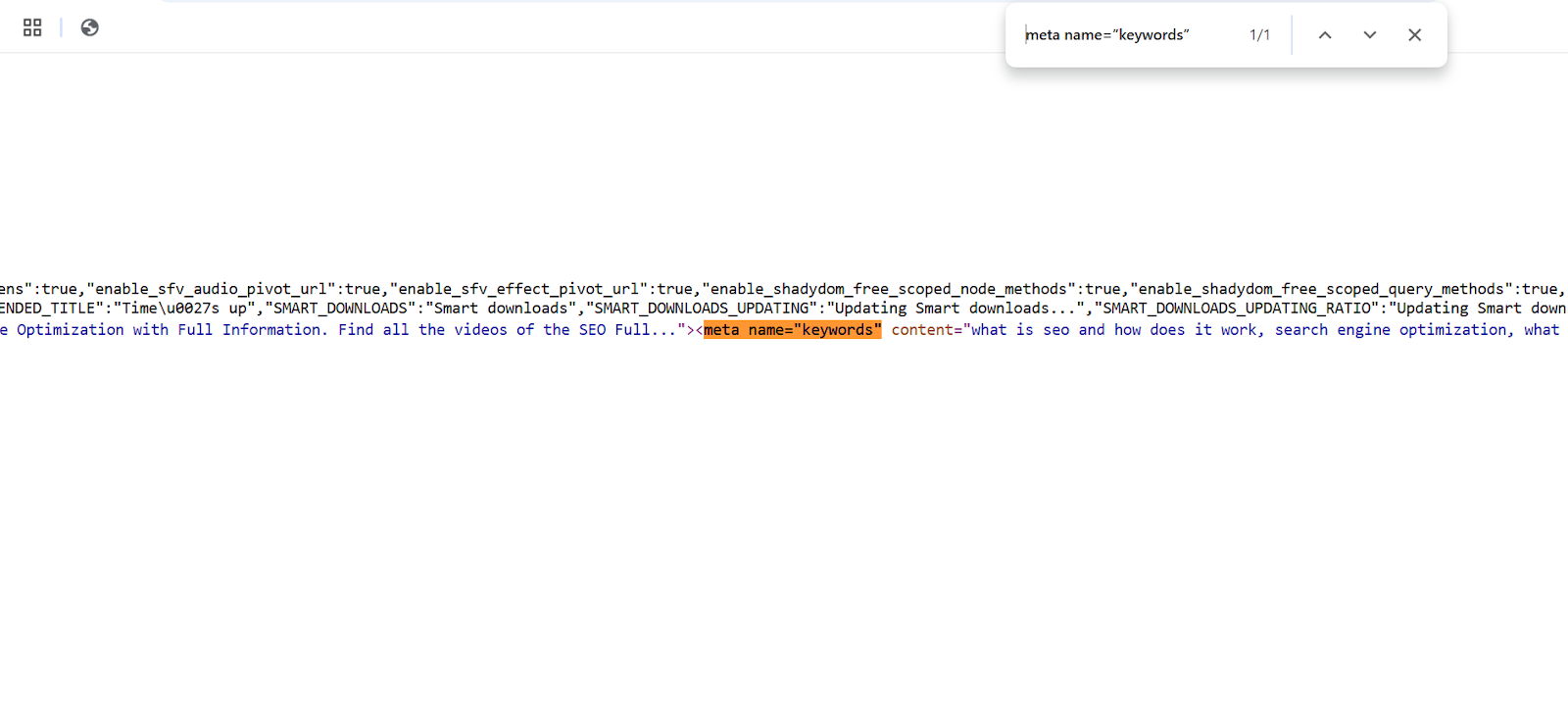 View Page Source