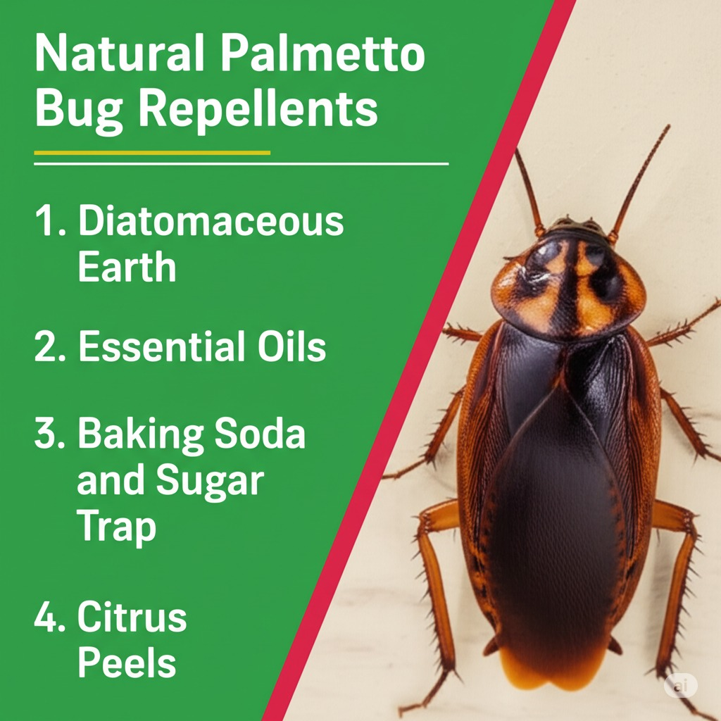 Natural Palmetto Bug Repellents