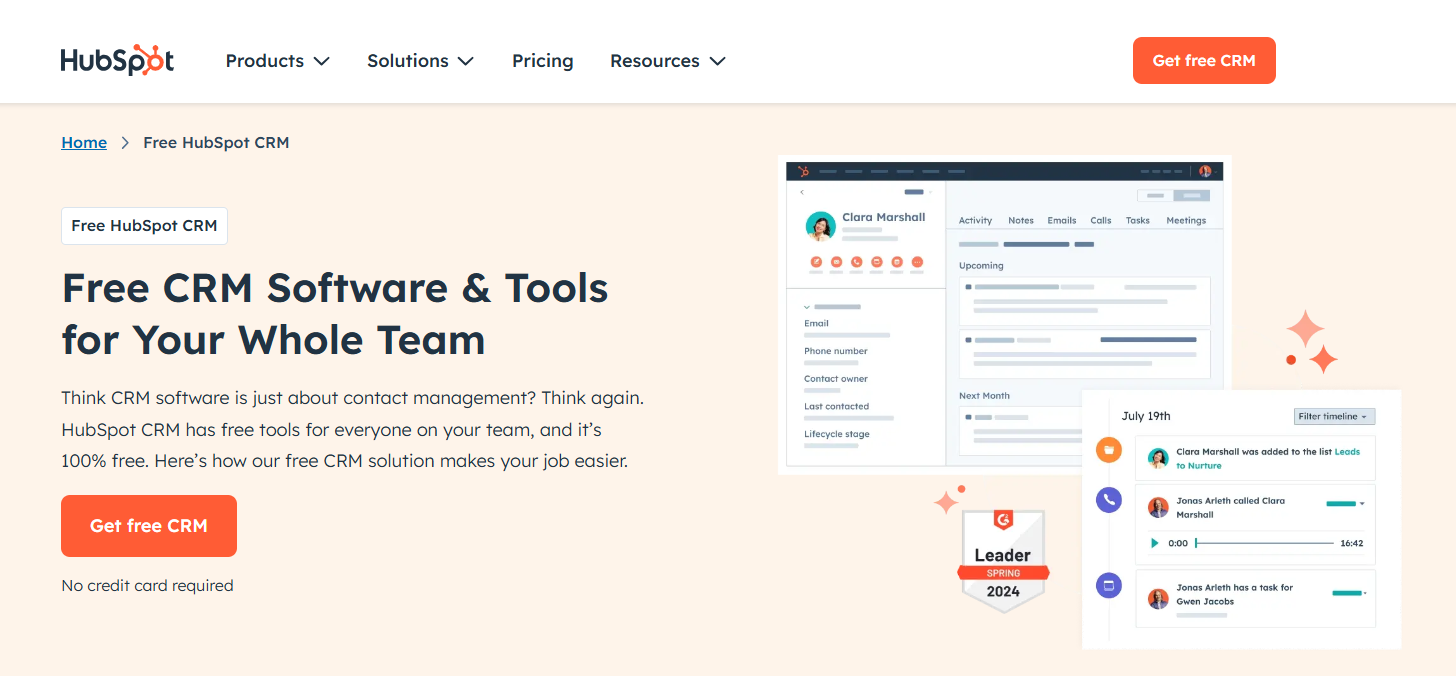 hubspot crm