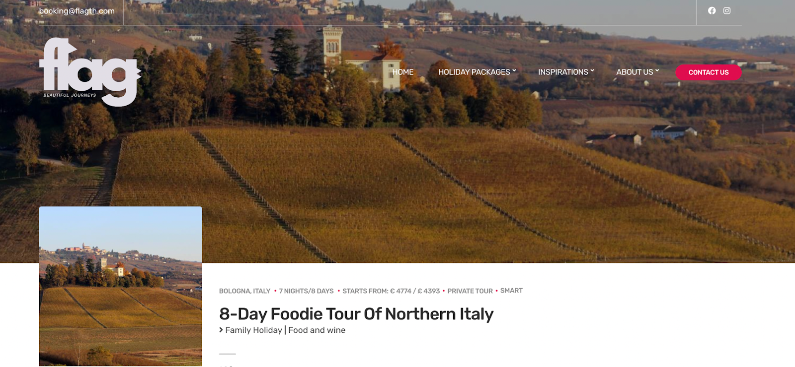 senior travel tours to italy