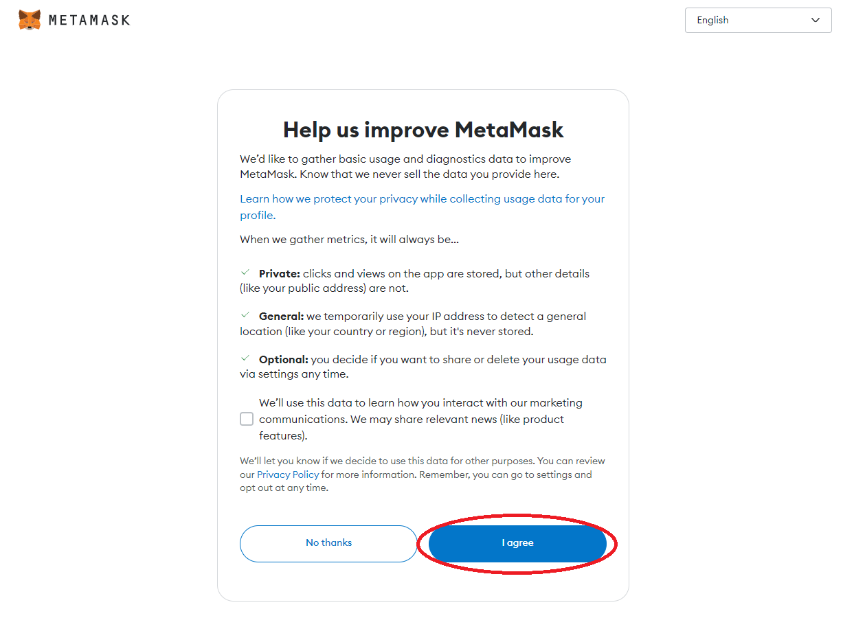 آموزش بازیابی کیف پول متامسک (MetaMask)