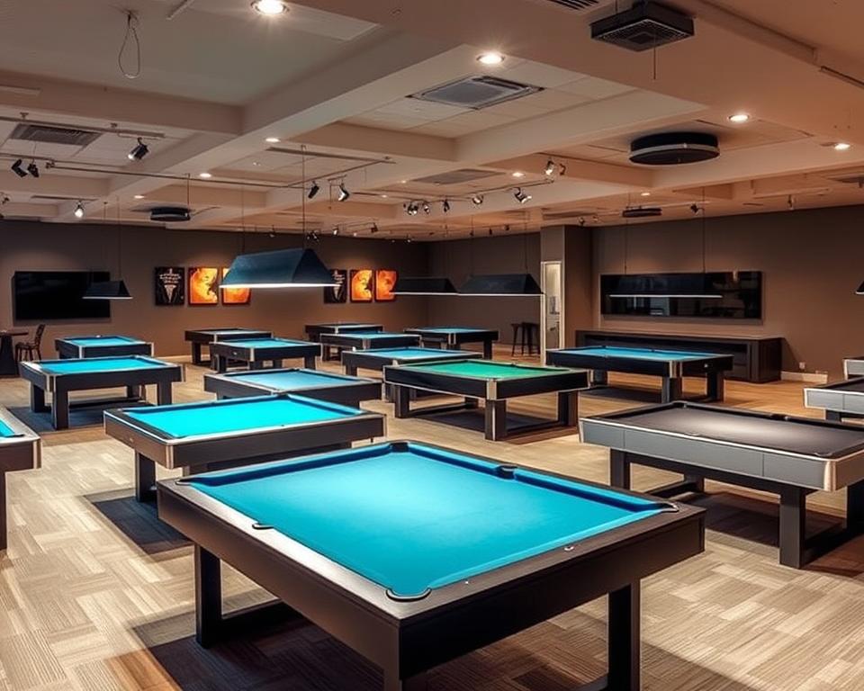 pool and billiard tables