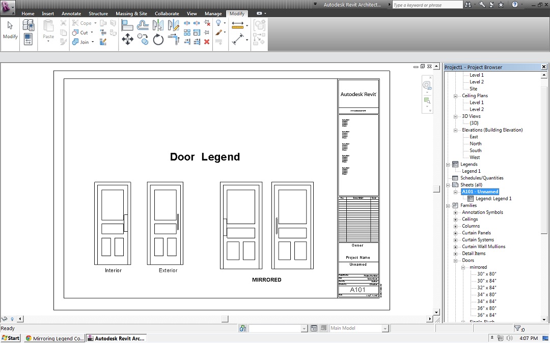 Legends and Families for Project Visualization in Revit - image 2