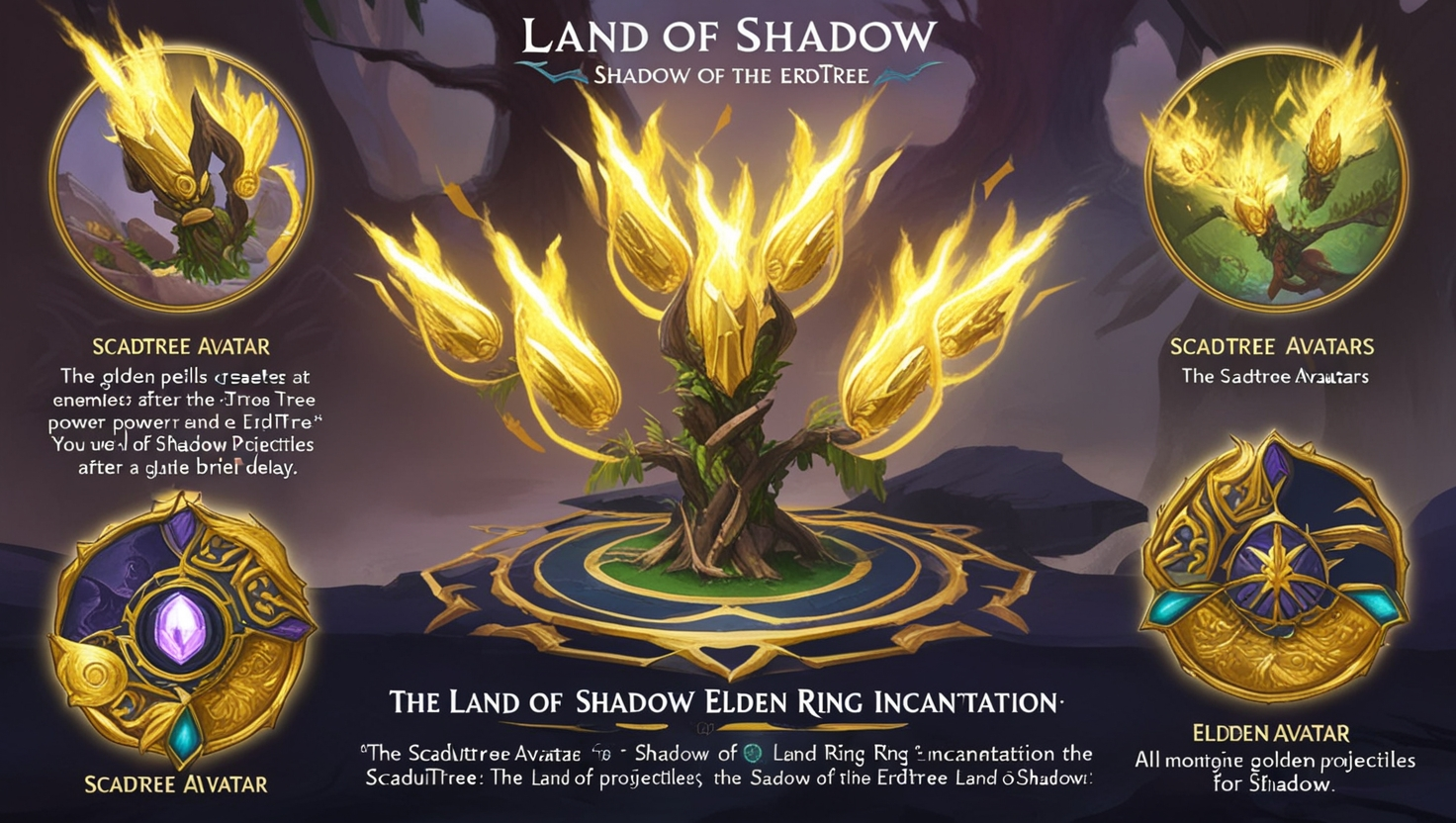 Land of Shadow Elden Ring Incantation