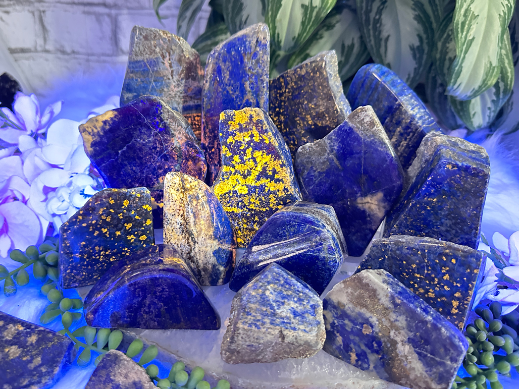 glowing rocks