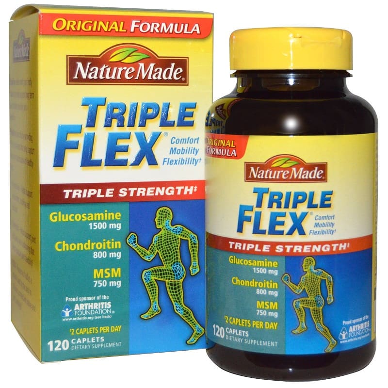 Viên uống hỗ trợ xương khớp khỏe mạnh Triple Flex Nature Made