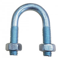 Cùm u hệ inch được sản xuất từ các vật liệu như inox 304, inox 316 và thép 4.8