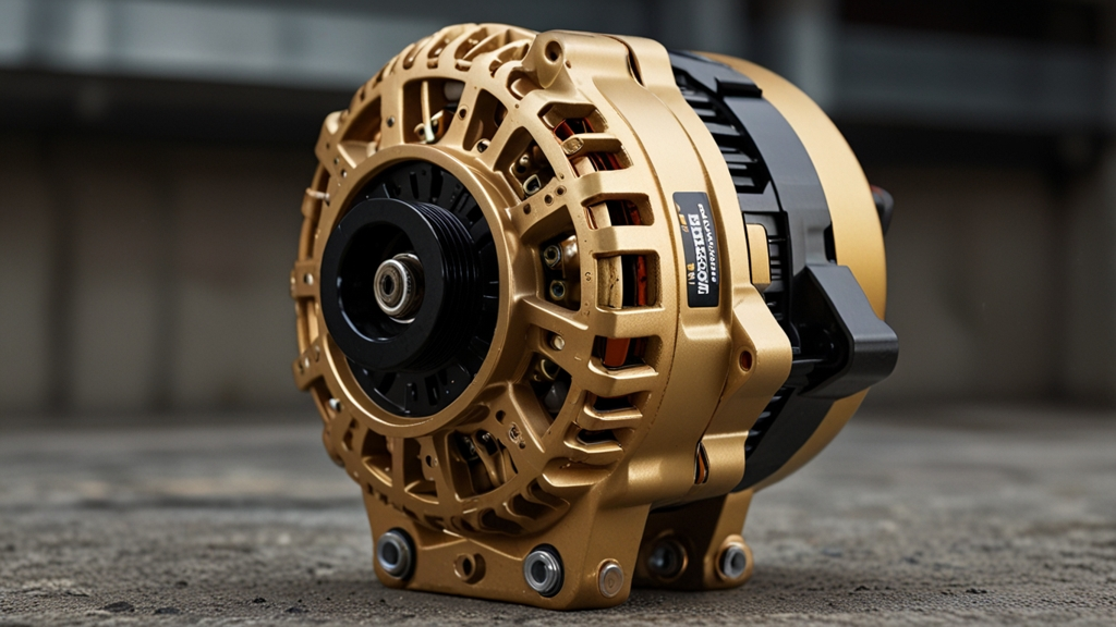 duralast gold alternator 7341n ground wire location​