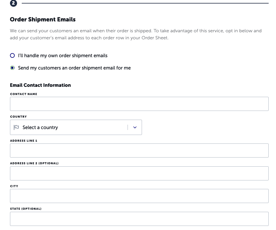 Adding a shipping notification to your Order Import