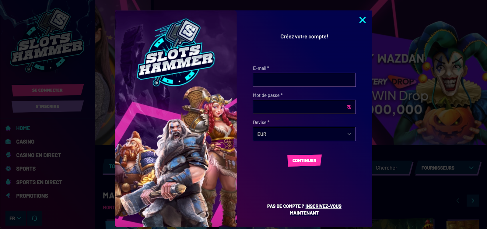 slots hammer inscription