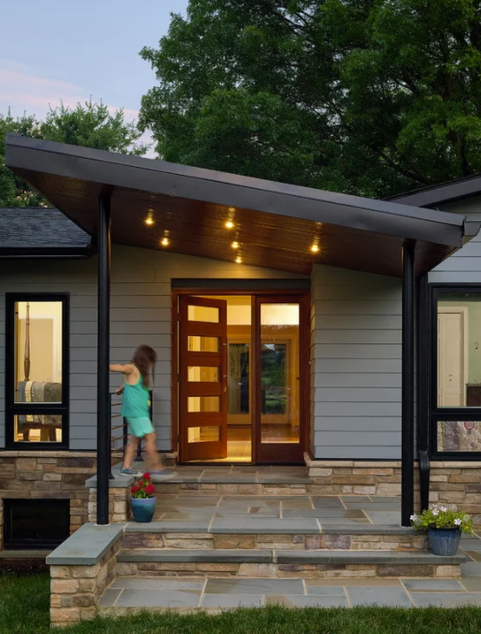 Front Porch Gable Roof Ideas