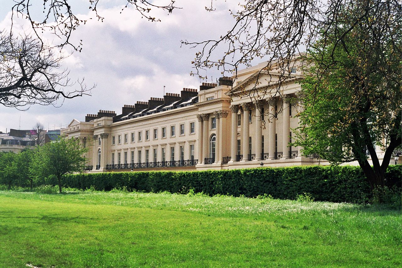 Numbers 18 and 19 on Cornwall Terrace, London