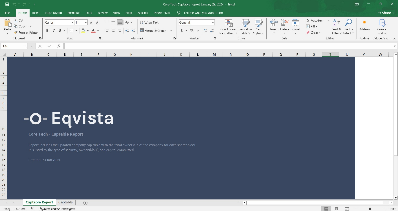 excel sheet 