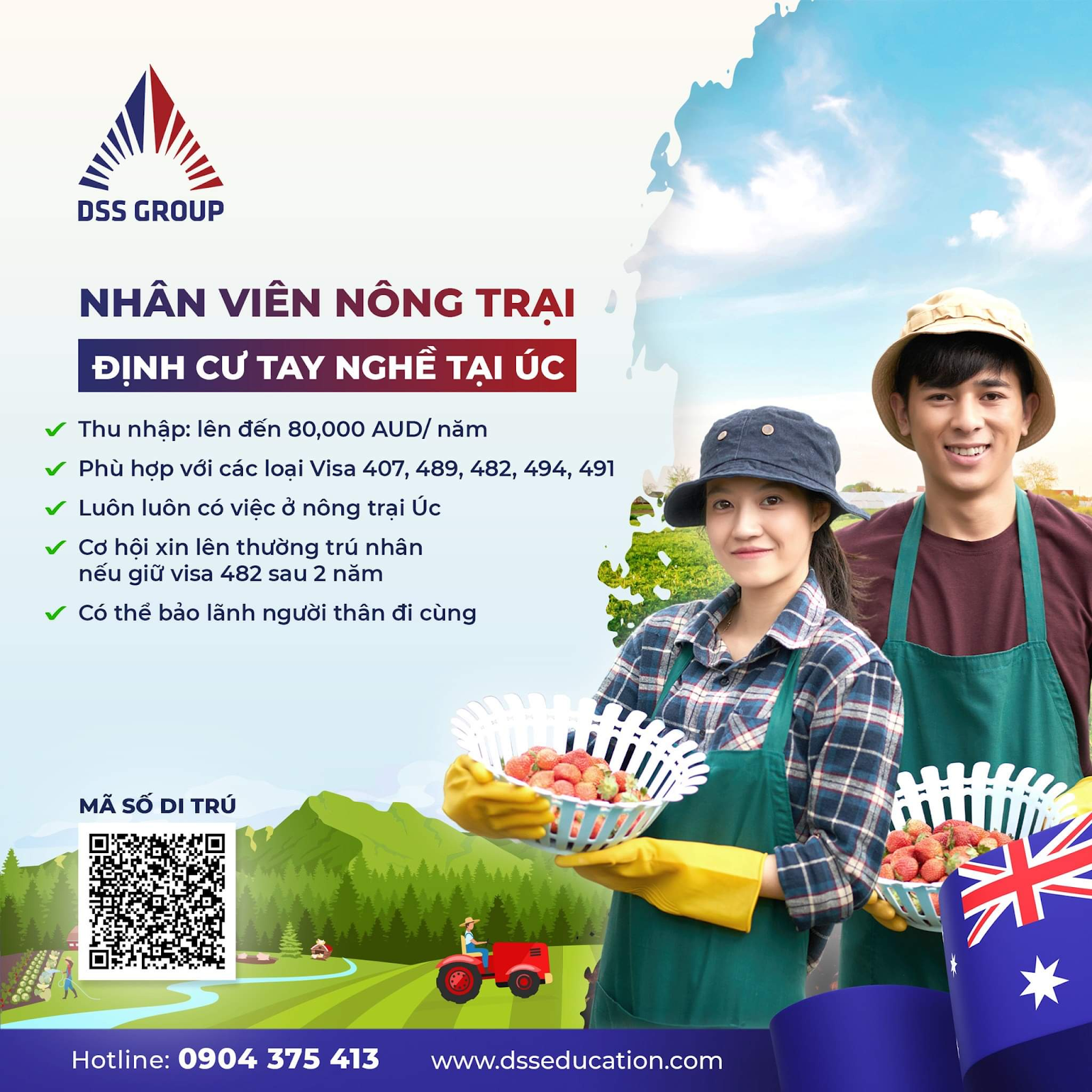 Cơ hội việc làm với visa 491