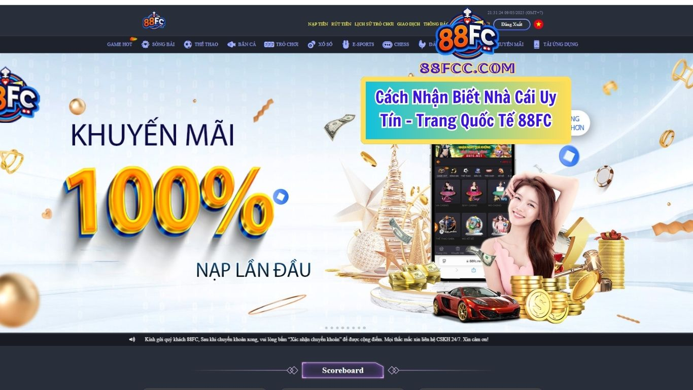 Tại sao nên chơi tại 88FC thay vì các nhà cái khác?