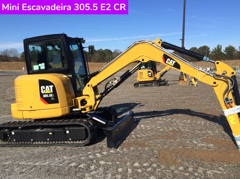 Catálogo Mini Escavadeira 305.5 E2 CR Caterpillar